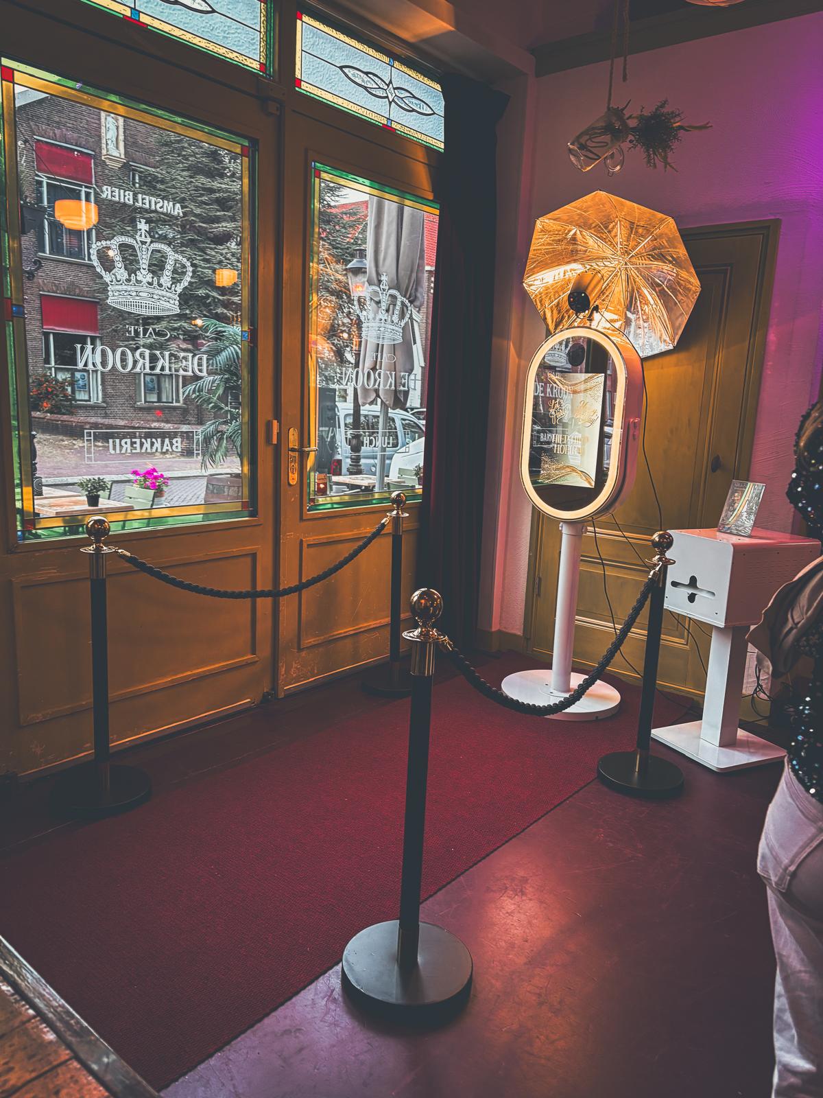 Luxe photobooth huren Zaanstad en Noord-Holland - De Chique Reflectie