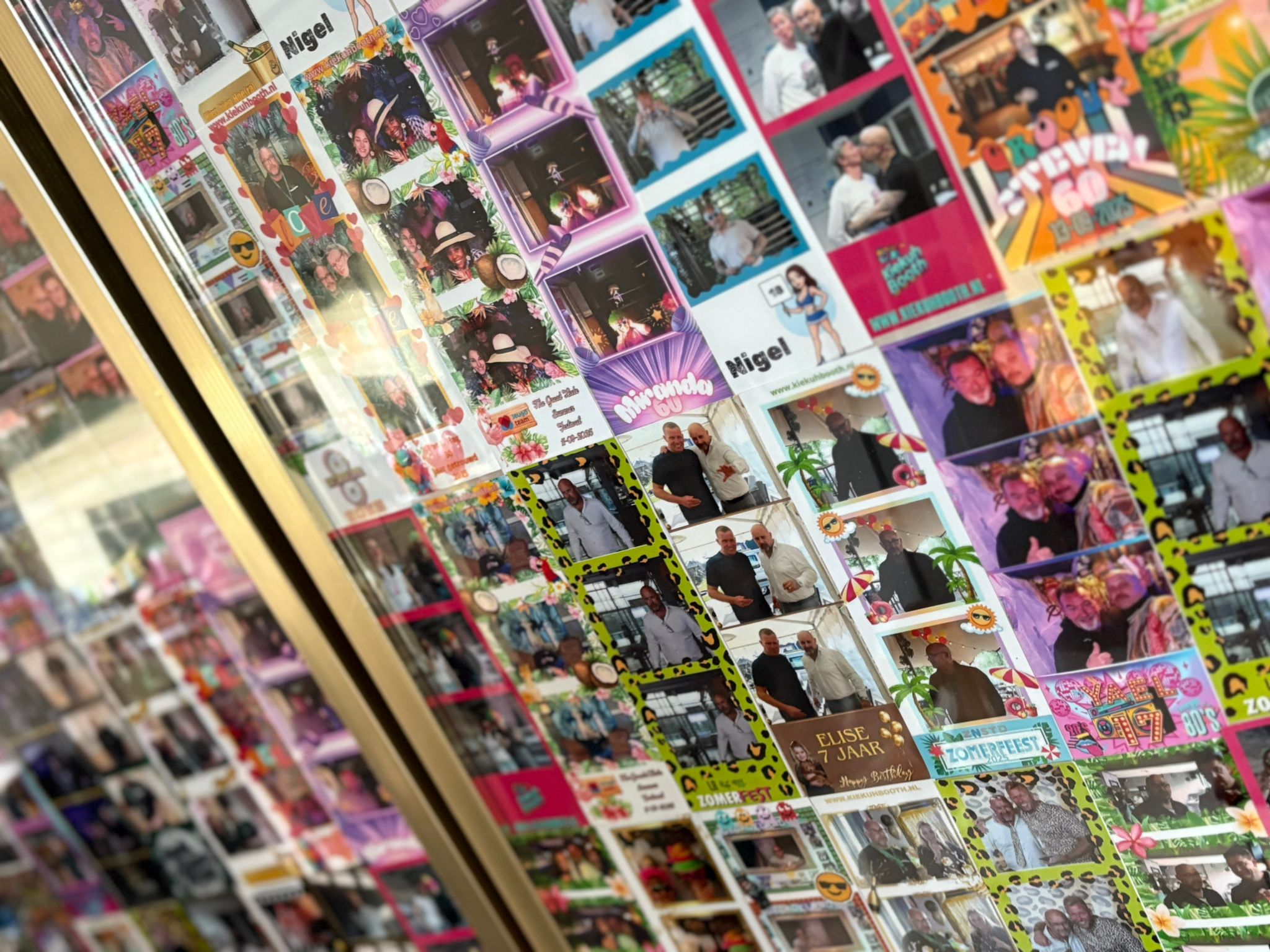 Fotostrips op maat bij photobooth huren in Noord-Holland en Zaanstad