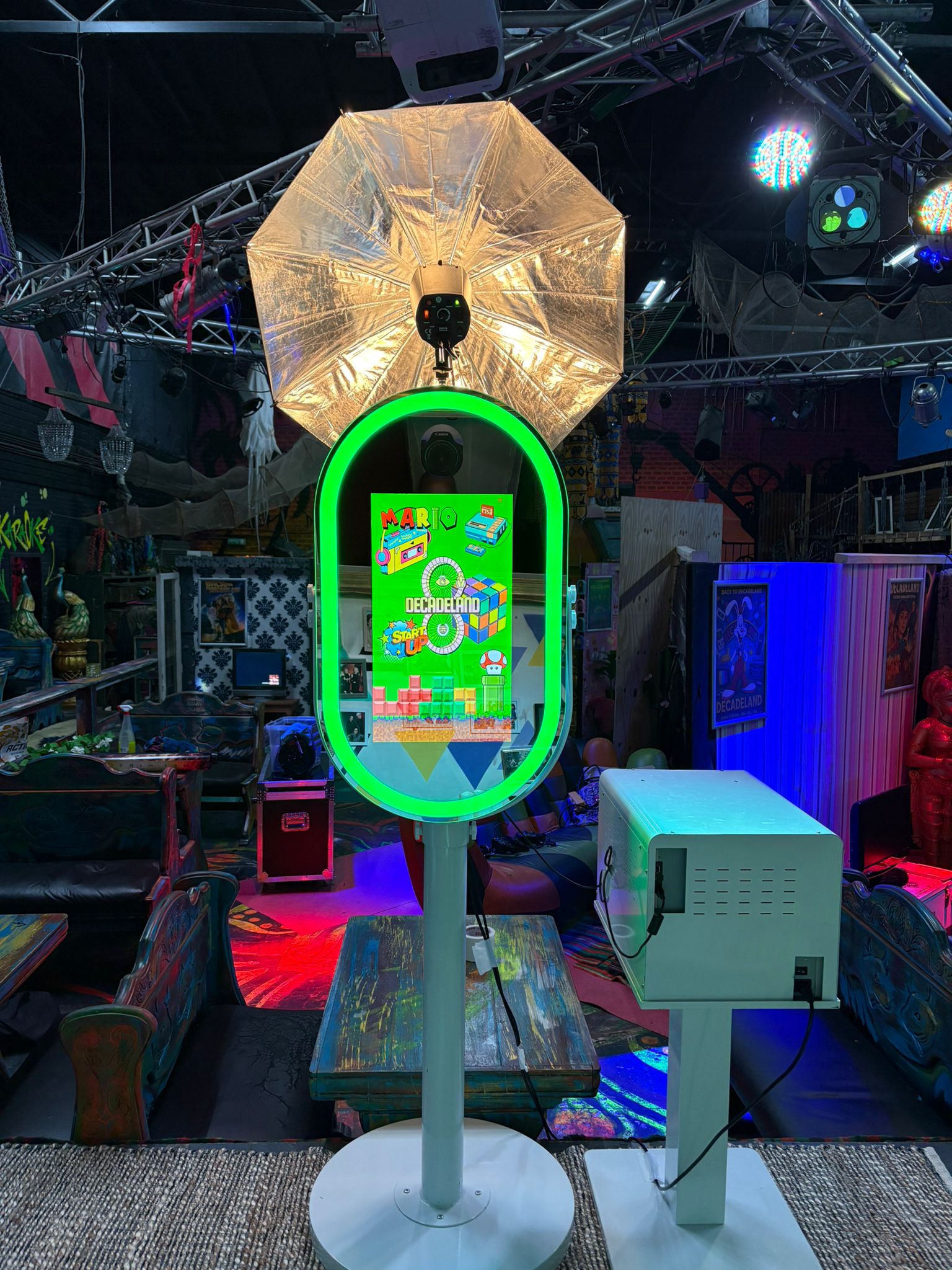 Stijlvolle achtergronden voor photobooth verhuur Noord-Holland